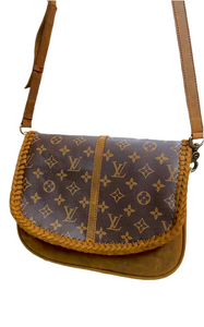 Santa Bárbara Saddle Bag Style with LV canvas