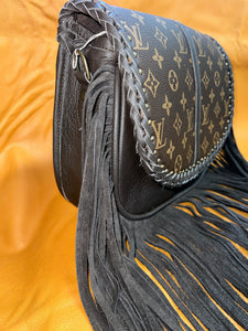 Santa Bárbara Saddle Bag Style with LV canvas