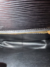 Load image into Gallery viewer, Saint Cloud GM Epi Leather Black with Tibetan Silver &amp; Turquoise Medallion
