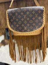 Load image into Gallery viewer, Santa Bárbara Saddle Bag Style with LV canvas
