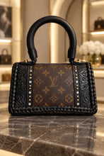 Load image into Gallery viewer, Valencia (black embossed &amp; brown LV )
