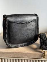 Load image into Gallery viewer, Saint Cloud GM Epi Leather Black with leather/turquoise concho
