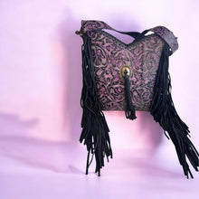 Load image into Gallery viewer, San Antonia Embossed Leather Handbag
