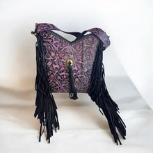 Load image into Gallery viewer, San Antonia Embossed Leather Handbag
