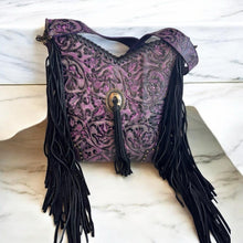 Load image into Gallery viewer, San Antonia Embossed Leather Handbag
