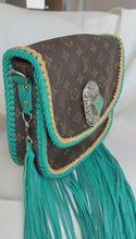 Load and play video in Gallery viewer, Saint Cloud GM Braided with Tibetan Silver/Turquoise Medallion
