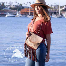 Load image into Gallery viewer, Phoenix Cowhide Envelope crossbody bag
