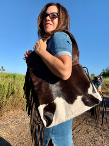 The Tiffany Shoulder bag brown Cowhide