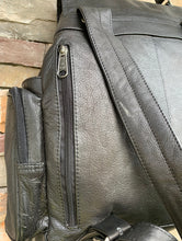 Load image into Gallery viewer, Large Leather Back Pack
