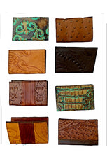 Load image into Gallery viewer, Credit Card Holder Exotic Leathers
