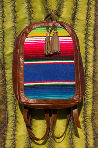 New Mexico Leather Backpack
