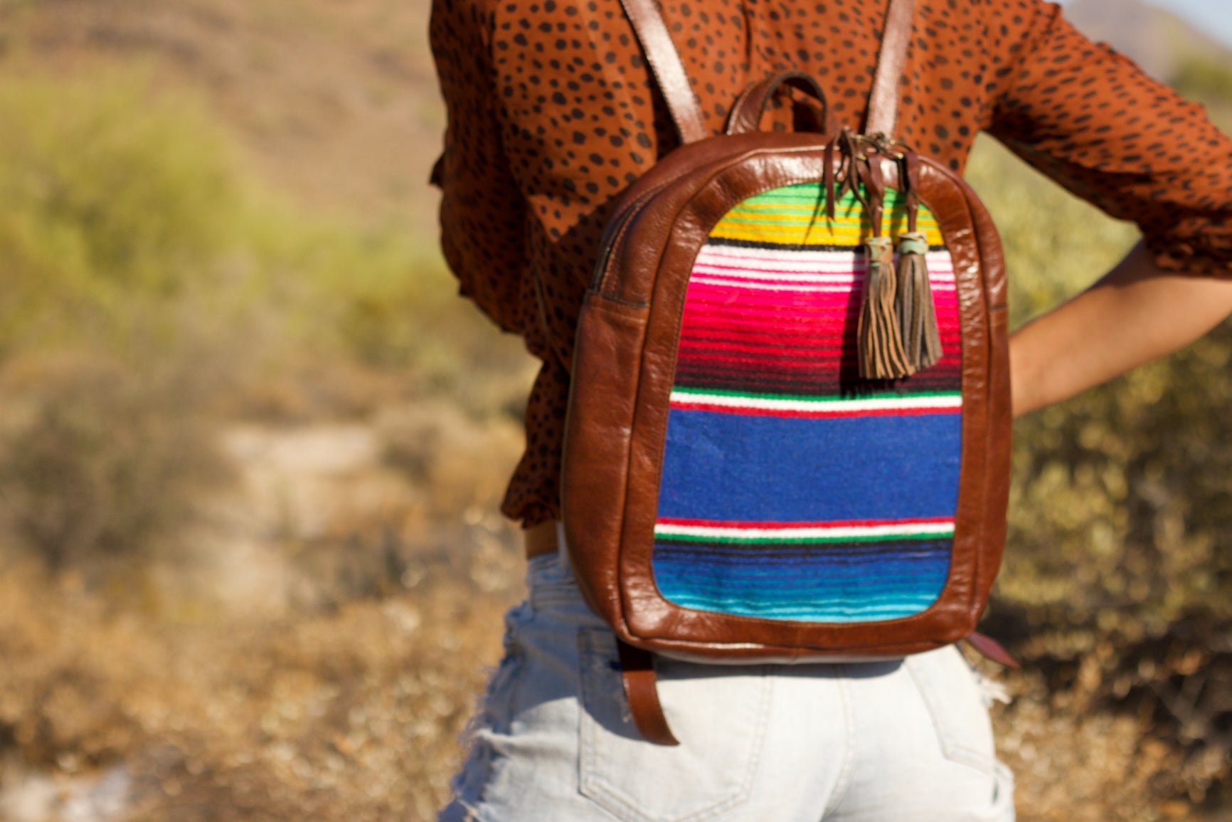 New Mexico Leather Backpack – SergiosCollection