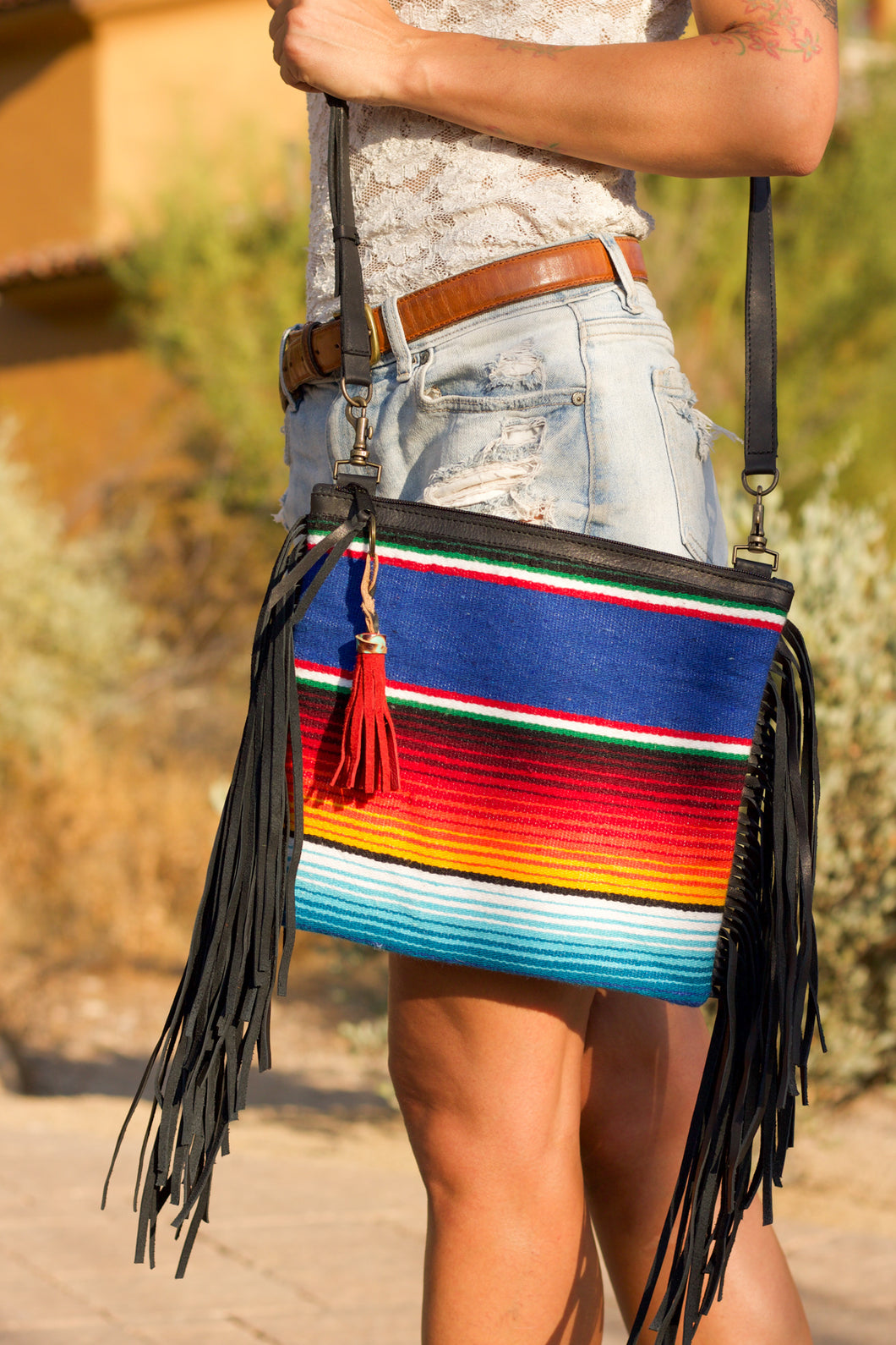 New Mexico Fringe Crossbody