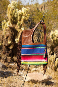 Tiffany''New Mexico'' Wool Blanket Shoulder Bag