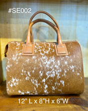 Load image into Gallery viewer, Sergios Speedy Style Cowhide Bag
