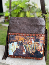 Load image into Gallery viewer, Artist Kathy Sigle for Sergios Collection: Bucket Style Tote
