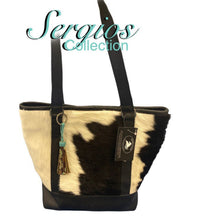 Load image into Gallery viewer, Dallas Cowhide Tote With Concealed Pockets
