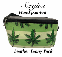 Load image into Gallery viewer, Hand-Painted Leather Fanny Pack!
