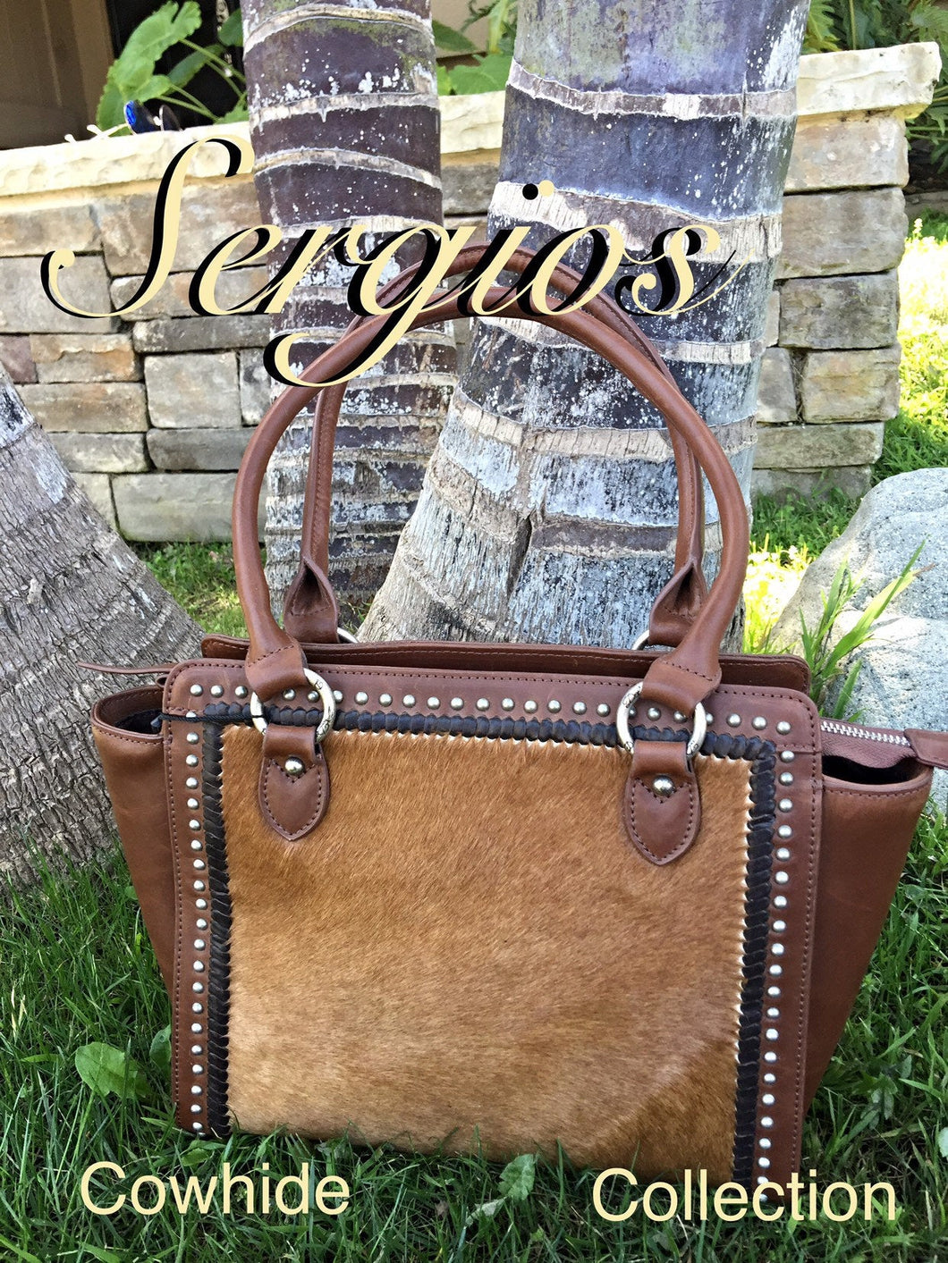 Leather bag/Cowhide purse