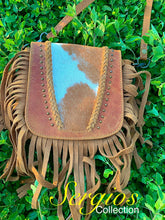 Load image into Gallery viewer, Cowhide crossbody and hipster purse
