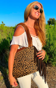 The Tiffany Cheetah shoulder bag