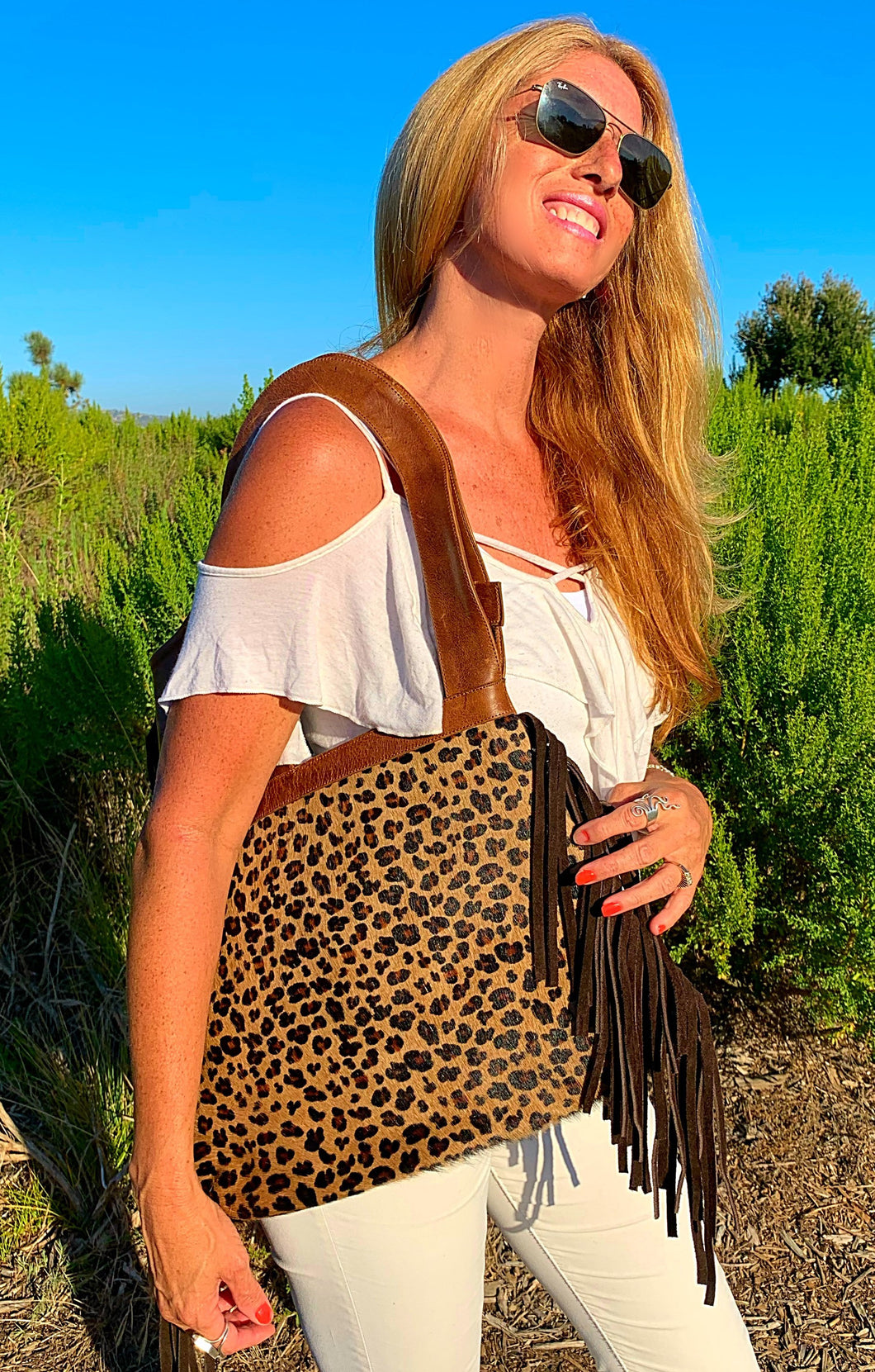 The Tiffany Cheetah shoulder bag