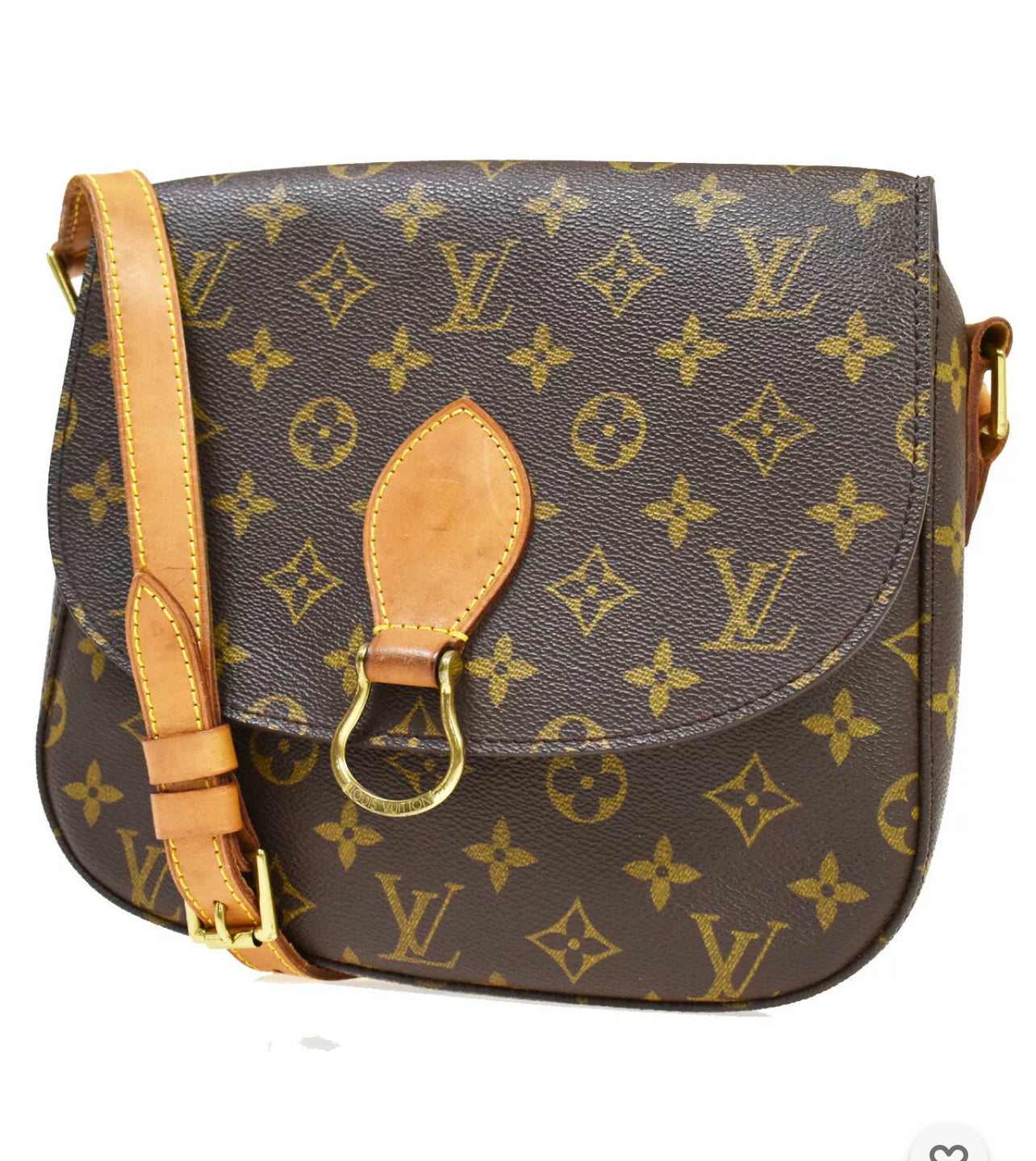 Louis Vuitton, Bags, Authentic Louis Vuitton Monogram Saint Cloud Mm  Shoulder Cross Bag