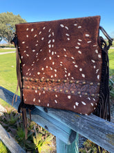 Load image into Gallery viewer, Cowhide Tote crossbody shoulder bag
