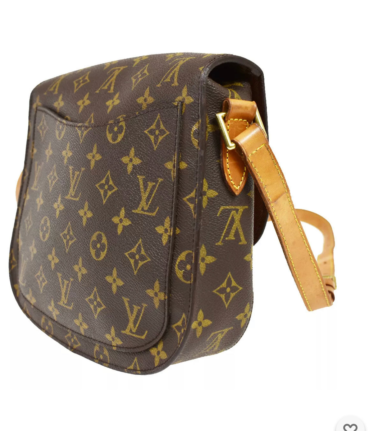 Louis Vuitton, Bags, Louis Vuitton Authentic Vintage Coated Canvas  Shoulder Bag
