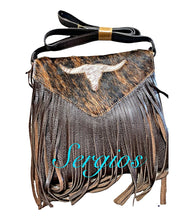 Load image into Gallery viewer, Longhorn crossbody style
