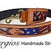 The ultimate Purse straps ! 100% hand carved and hand painted.