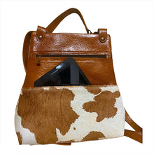 Load image into Gallery viewer, Sophisticated Cowhide Backpack
