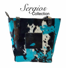 Load image into Gallery viewer, Large Cowhide Tote
