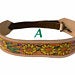 Sergios Hand-painted, Handmade, Leather straps for purses, guitars, Cameras etc