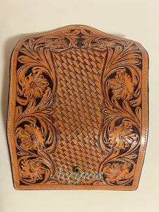 Wallet hand tooled