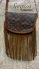 Load image into Gallery viewer, Santa Bárbara Saddle bag style with LV canvas
