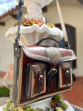 Load image into Gallery viewer, Sergios collection Handmade and hand painted briefcase
