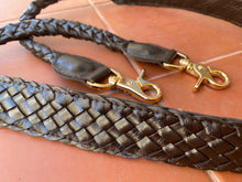 Load image into Gallery viewer, Braided Leather strap for purses

