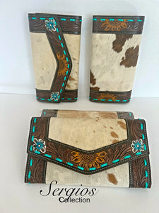 Hand Tooled leather wallet
