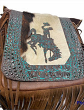 Load image into Gallery viewer, Sergios crossbody with saddle Bronc
