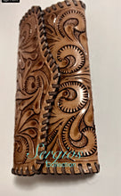 Load image into Gallery viewer, Wallet /Clutch,Hand tooled
