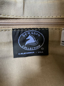 Sergios Collection short strap bag