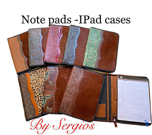 Notepad/ Ipad Custom Logo Cases