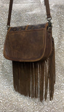 Load image into Gallery viewer, Santa Bárbara Saddle bag style with LV canvas
