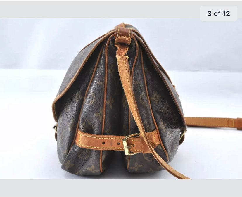 Louis Vuitton Monogram Saumur 30 Crossbody Bag M42256 – Timeless Vintage  Company