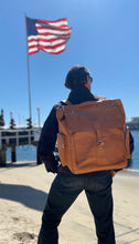 Load image into Gallery viewer, The Giant natural leather backpack
