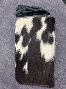 Cowhide Wallet with Cards Slots and Cash Compartment