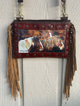 Load image into Gallery viewer, Beautiful Painting by Kathy Sigle Added to Sergios Popular Crossbody Bag
